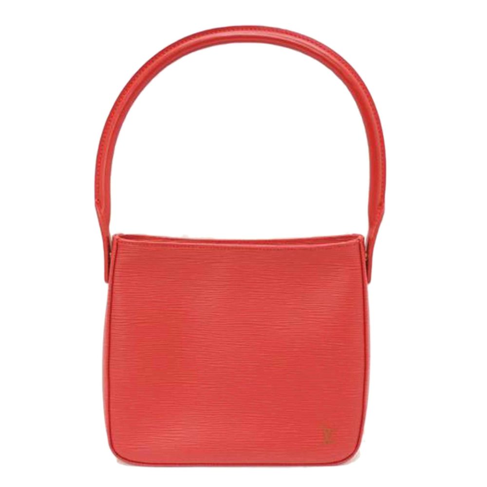 Louis Vuitton Epi Red Bag MM Leather Castilian Looping - Picture 2 of 6